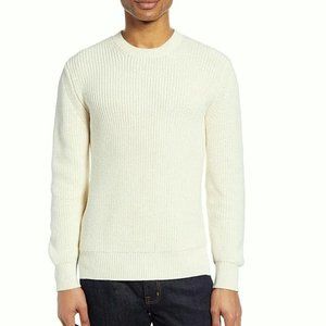 NWOT GOODLIFE Slim fit Knit Crewneck Sweater $198